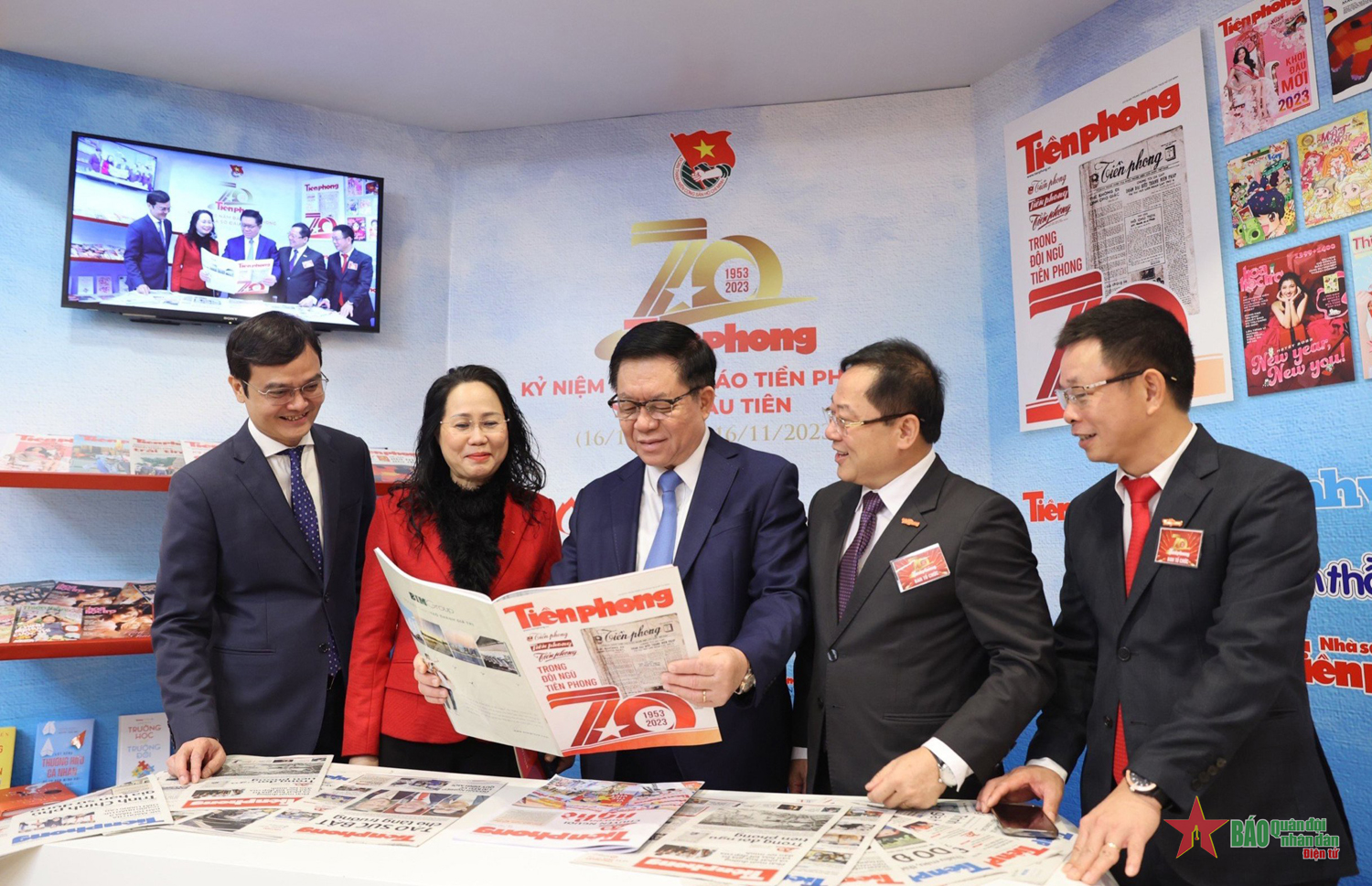 Báo Tiền Phong kỷ niệm 70 năm ra số đầu tiên